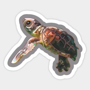 Save The Turtles Sticker